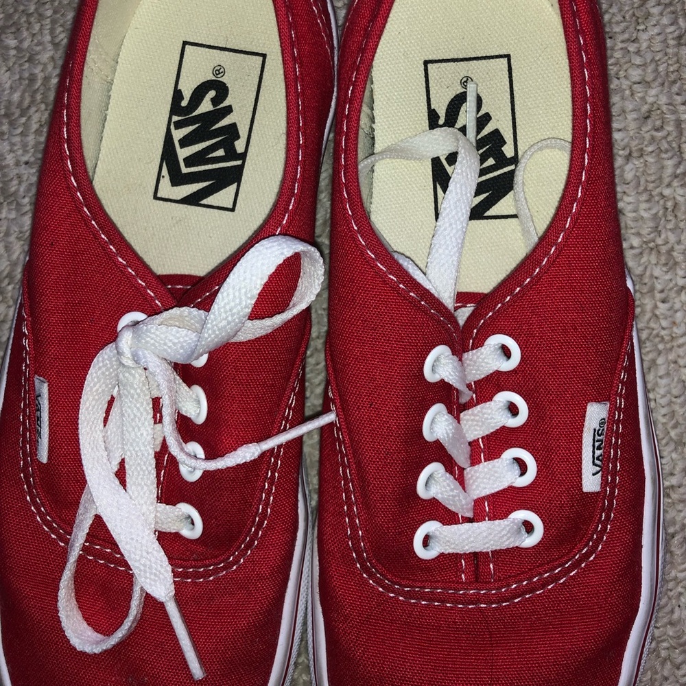 Red vans